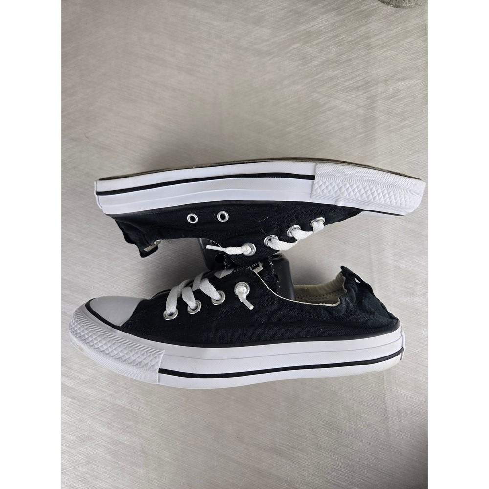Converse Chuck Taylor All Star Shoreline Black Slip On Sneakers 537081F Womens 7 - Picture 3 of 10